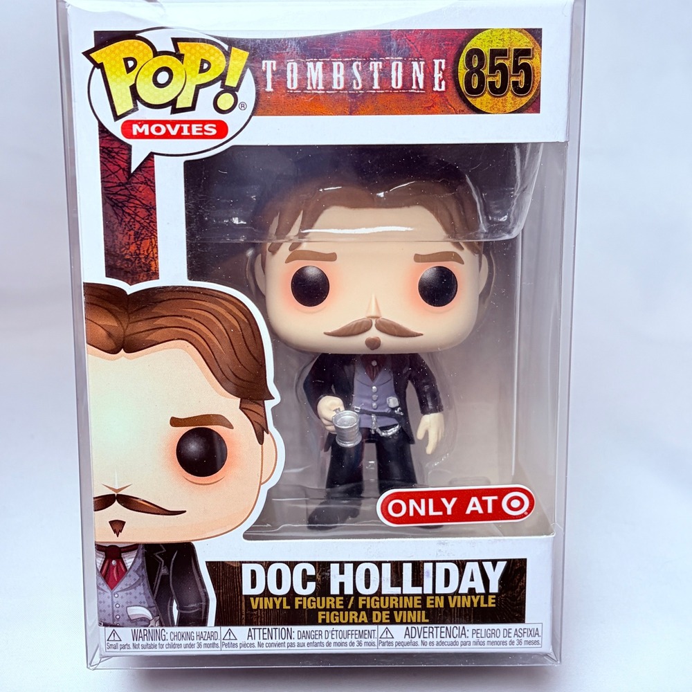 Funko Pop Movies Tombstone Doc Holliday 855 Target Exclusive Vinyl Figure Brown